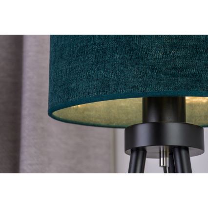 Duolla - Eπιτραπέζιο φωτιστικό OVAL 1xE27/15W/230V διάμετρος 30 cm πράσινο