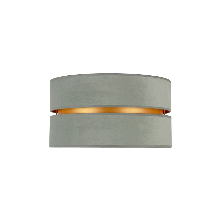 Duolla - Φωτιστικό οροφής DUO 1xE27/15W/230V διάμετρος 40 cm ανοιχτό πράσινο/χρυσό