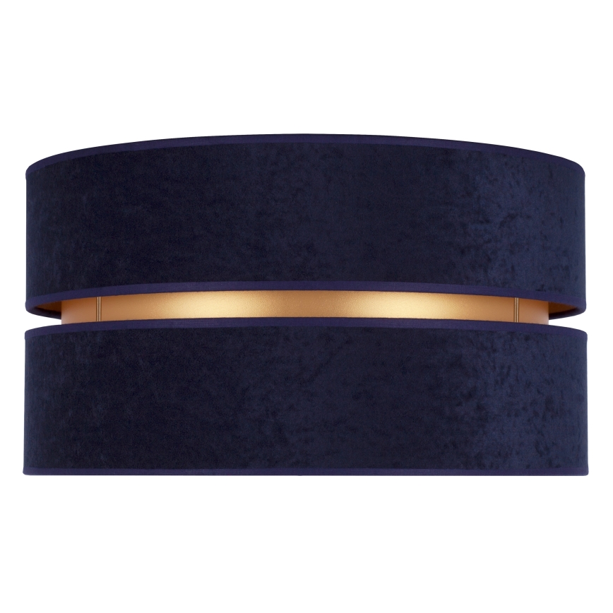 Duolla - Φωτιστικό οροφής DUO 1xE27/15W/230V διάμετρος 40 cm μπλε/χρυσό