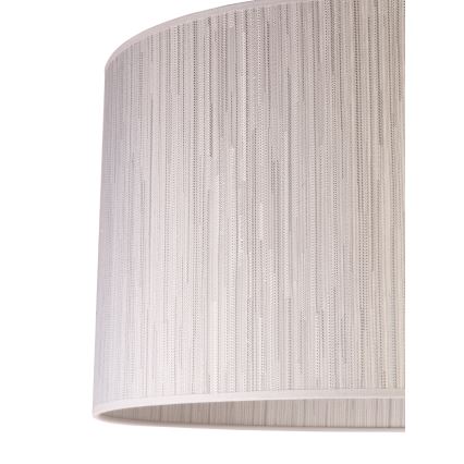 Duolla - Φωτιστικό οροφής ESSEX 1xE27/40W/230V διάμετρος 45 cm ασημί