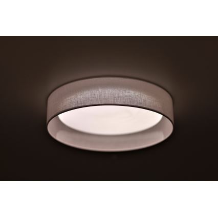 Duolla - Φωτιστικό οροφής LED ROLLER LED/24W/230V διάμετρος 45 cm λευκό
