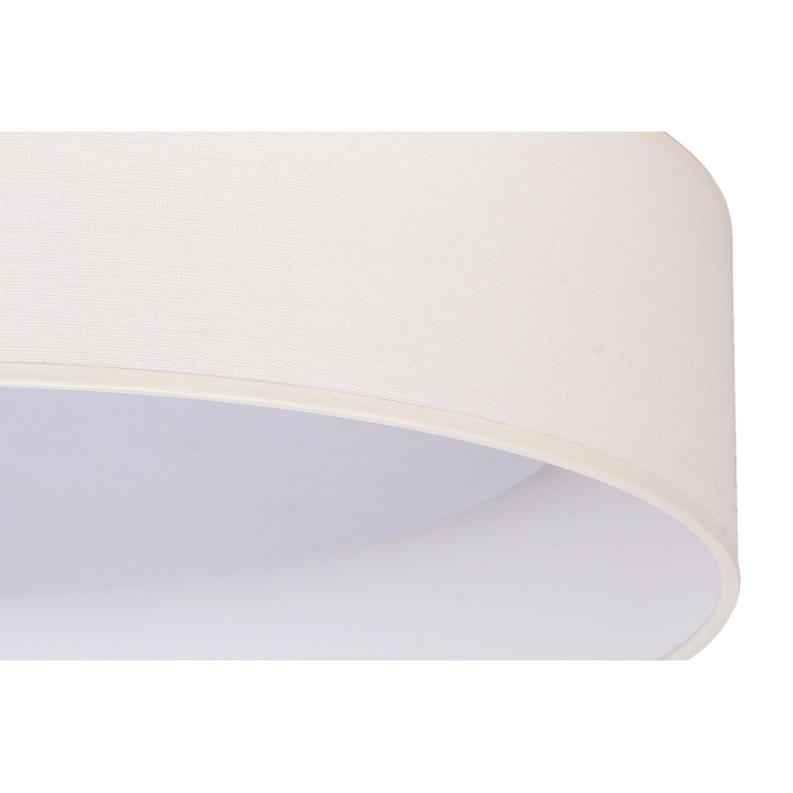 Duolla - Φωτιστικό οροφής LED ROLLER LED/24W/230V διάμετρος 45 cm κρεμ