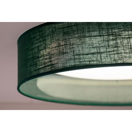 Duolla - Φωτιστικό οροφής LED ROLLER LED/24W/230V διάμετρος 45 cm πράσινο