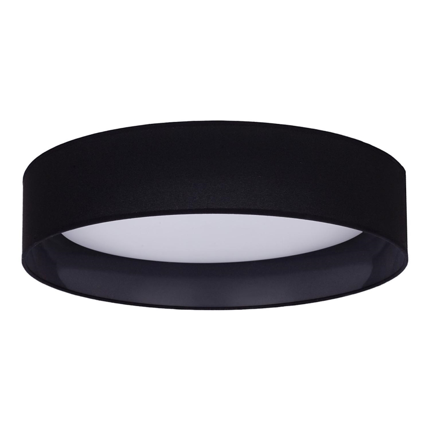 Duolla - Φωτιστικό οροφής LED ROLLER LED/24W/230V διάμετρος 45 cm μαύρο