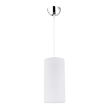 Duolla - Φωτιστικό οροφής με καλώδιο CIGAR 1xE27/40W/230V διάμ. 15 εκ. λευκό