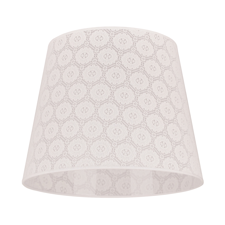 Duolla - Καπέλο για πολυέλαιο CLASSIC L E27 διάμ. 38 εκ. λευκό