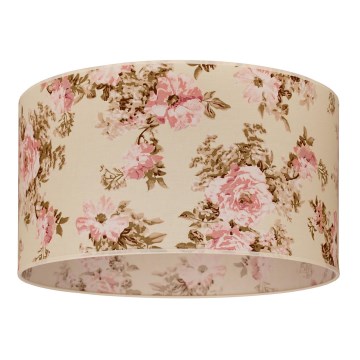 Duolla - Καπέλο φωτιστικού universal ROLLER E27 διάμ. 45 εκ. ρόζ