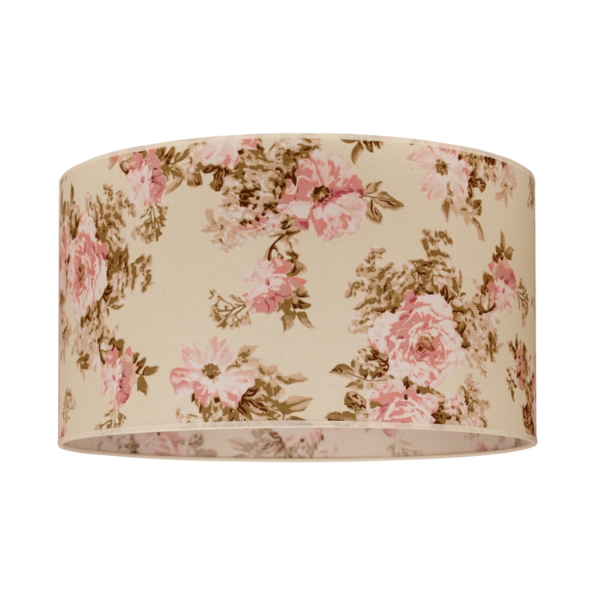 Duolla - Καπέλο φωτιστικού universal ROLLER E27 διάμ. 45 εκ. ρόζ