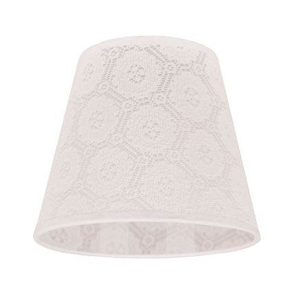 Duolla - Καπέλο για επιτραπέζιο φωτιστικό SOFIA XS E14 διάμ. 18,5 εκ. λευκό