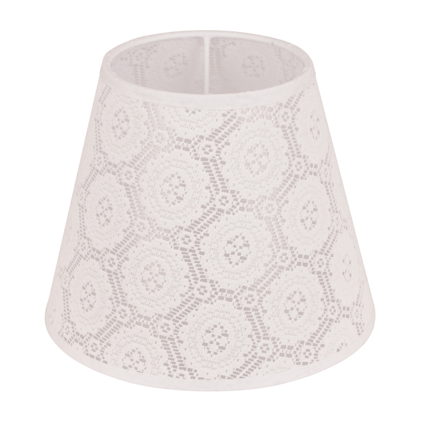 Duolla - Καπέλο για επιτραπέζιο φωτιστικό SOFIA XS E14 διάμ. 18,5 εκ. λευκό