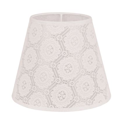 Duolla - Καπέλο για επιτραπέζιο φωτιστικό SOFIA XS E14 διάμ. 18,5 εκ. λευκό