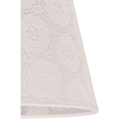 Duolla - Καπέλο για επιτραπέζιο φωτιστικό SOFIA XS E14 διάμ. 18,5 εκ. λευκό