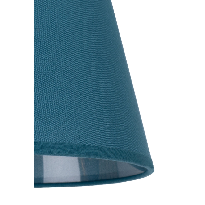 Duolla - Καπέλο για επιτραπέζιο φωτιστικό SOFIA XS E14 διάμ. 18,5 εκ. τιρκουάζ