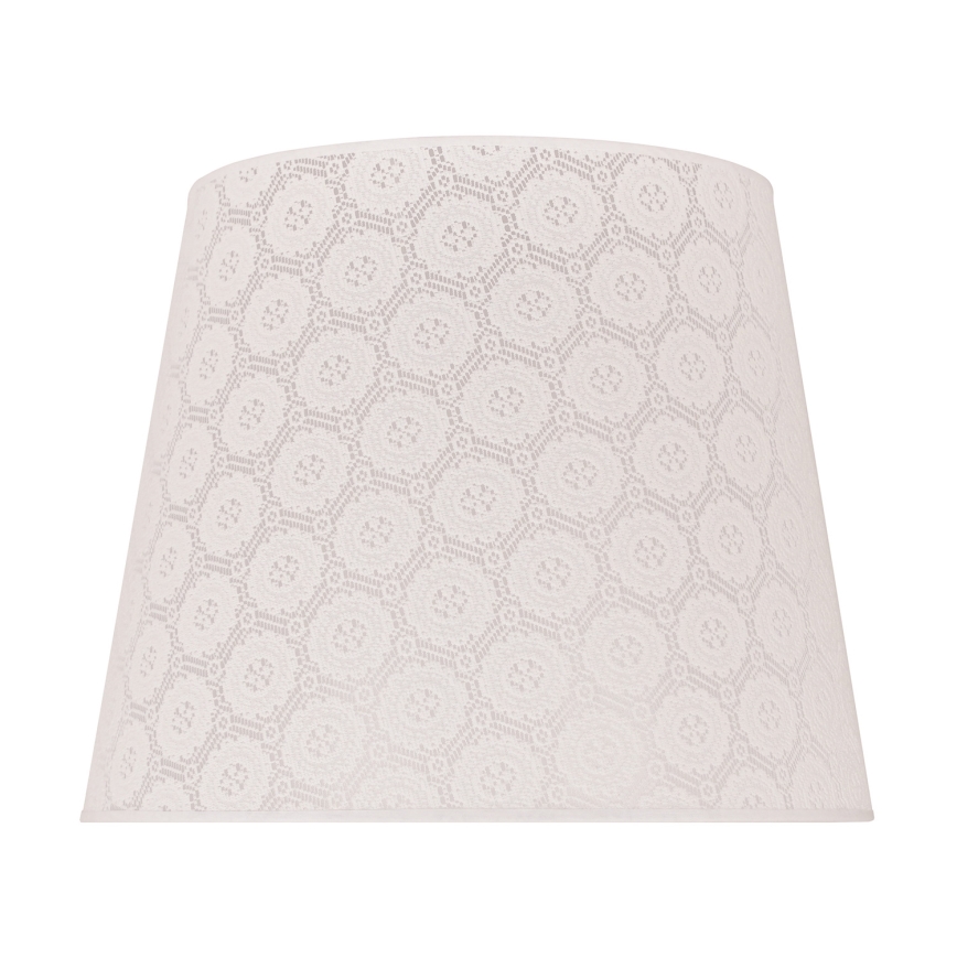 Duolla - Καπέλο για επιδαπέδιο φωτιστικό CLASSIC L E27 διάμ. 38 εκ. λευκό