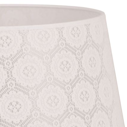 Duolla - Καπέλο για επιδαπέδιο φωτιστικό CLASSIC L E27 διάμ. 38 εκ. λευκό