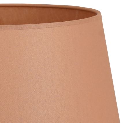 Duolla - Καπέλο για επιδαπέδιο φωτιστικό CLASSIC L E27 διάμ. 38 εκ. καφέ