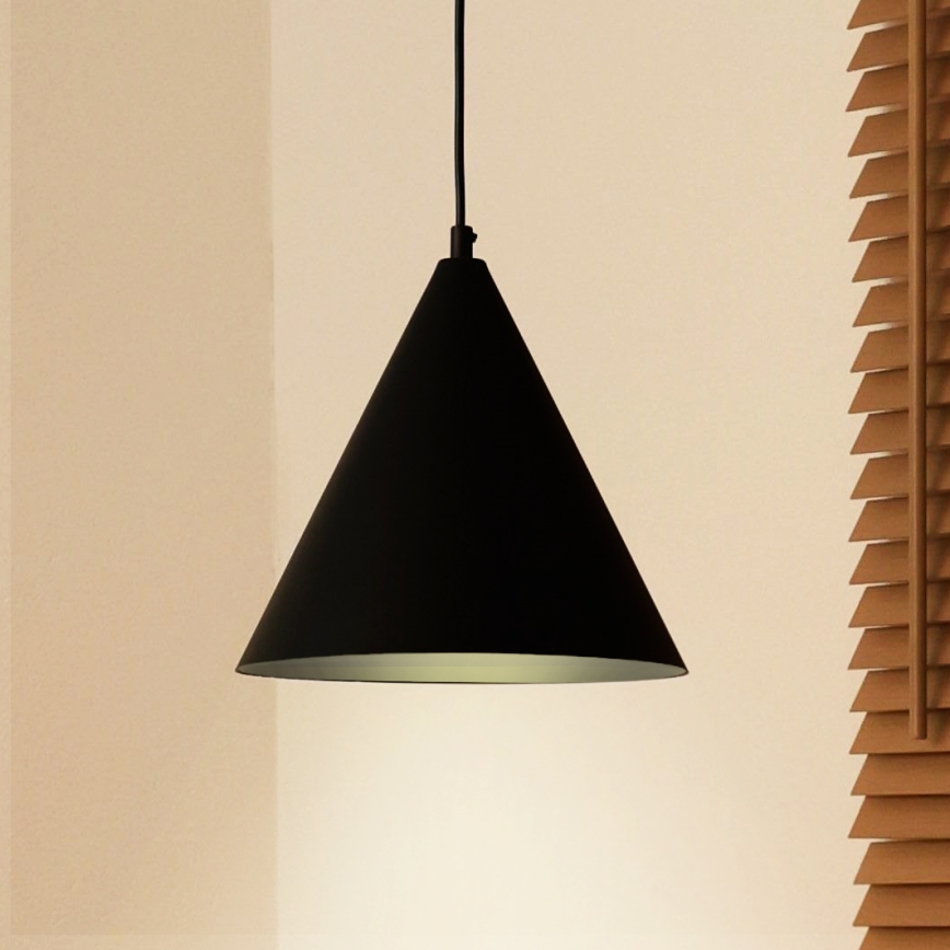 Duolla - Κρεμαστό φωτιστικό με καλώδιο IRONLINE 1xG9/3W/230V Ø 25 εκ. μαύρο