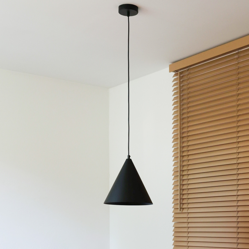 Duolla - Κρεμαστό φωτιστικό με καλώδιο IRONLINE 1xG9/3W/230V Ø 25 εκ. μαύρο