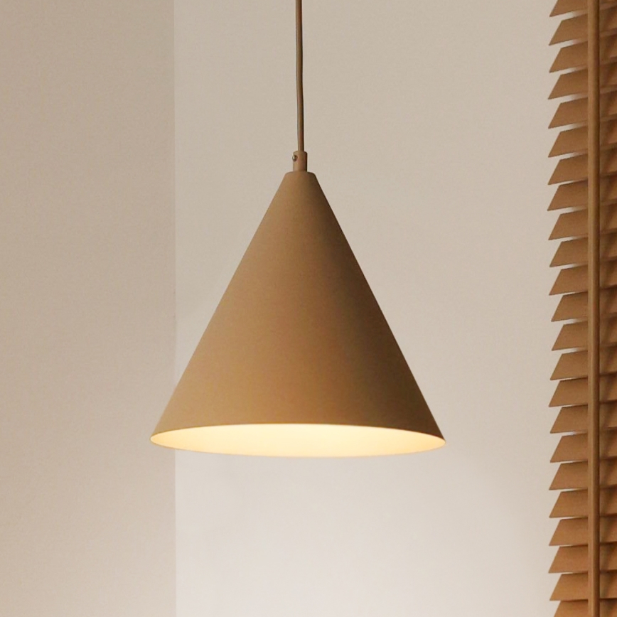 Duolla - Κρεμαστό φωτιστικό με καλώδιο IRONLINE 1xG9/3W/230V, διάμ. 25 εκ., μπεζ