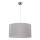 Duolla - Κρεμαστό φωτιστικό οροφής ALTO 1xE27/40W/230V διάμετρος 45 cm γκρι