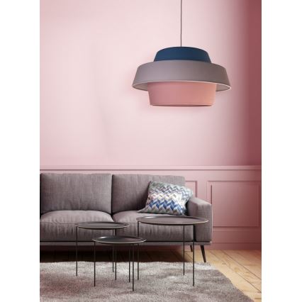 Duolla - Κρεμαστό φωτιστικό οροφής ANDROMEDA 1xE27/40W/230V διάμετρος 55 cm