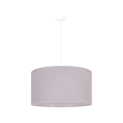 Duolla - Κρεμαστό φωτιστικό οροφής BRISTOL 1xE27/40W/230V διάμετρος 45 cm γκρι