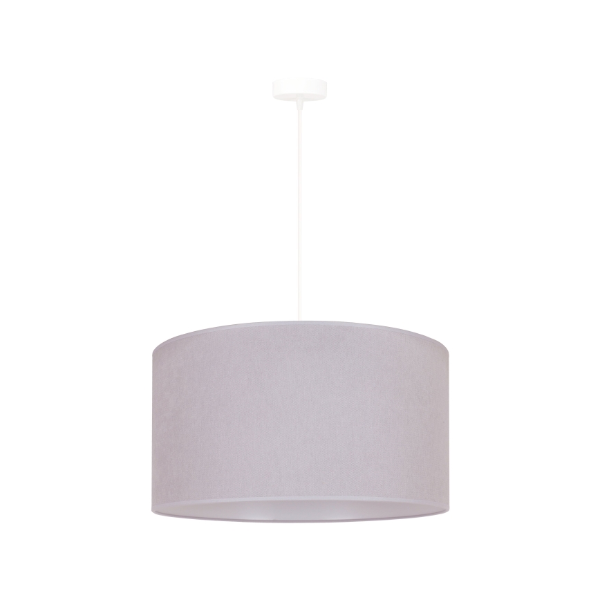 Duolla - Κρεμαστό φωτιστικό οροφής BRISTOL 1xE27/40W/230V διάμετρος 45 cm γκρι