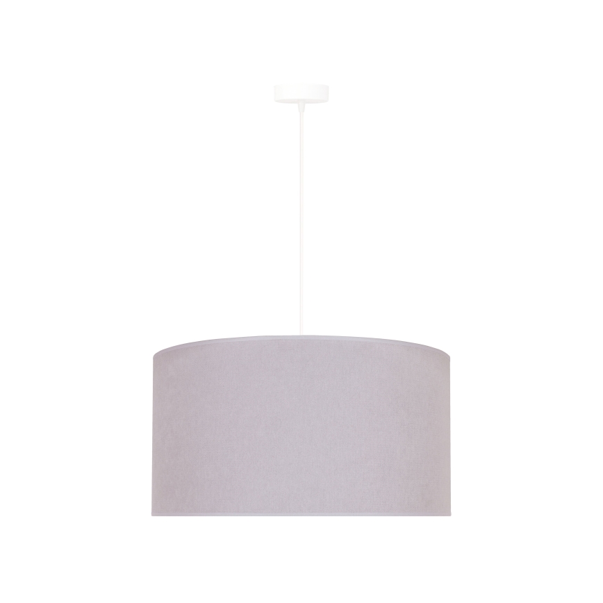 Duolla - Κρεμαστό φωτιστικό οροφής BRISTOL 1xE27/40W/230V διάμετρος 45 cm γκρι