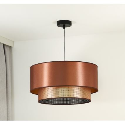 Duolla - Κρεμαστό φωτιστικό οροφής COPPER SHINY 1xE27/15W/230V διάμετρος 45 cm χαλκός