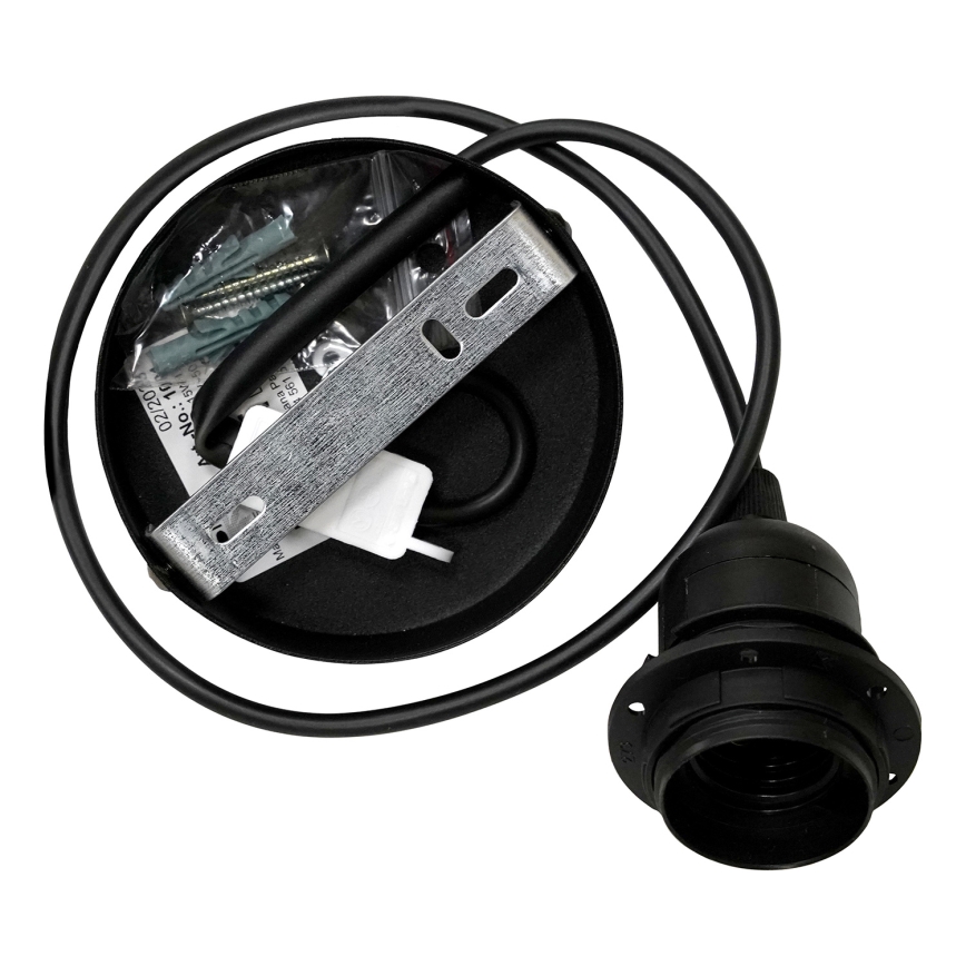 Duolla - Κρεμαστό φωτιστικό οροφής DUO 1xE27/15W/230V διάμετρος 40 cm πράσινο/χρυσό