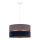 Duolla - Κρεμαστό φωτιστικό οροφής DUO 1xE27/15W/230V διάμετρος 40 cm μπλε