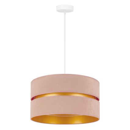 Duolla - Κρεμαστό φωτιστικό οροφής DUO 1xE27/15W/230V διάμετρος 40 cm μπεζ