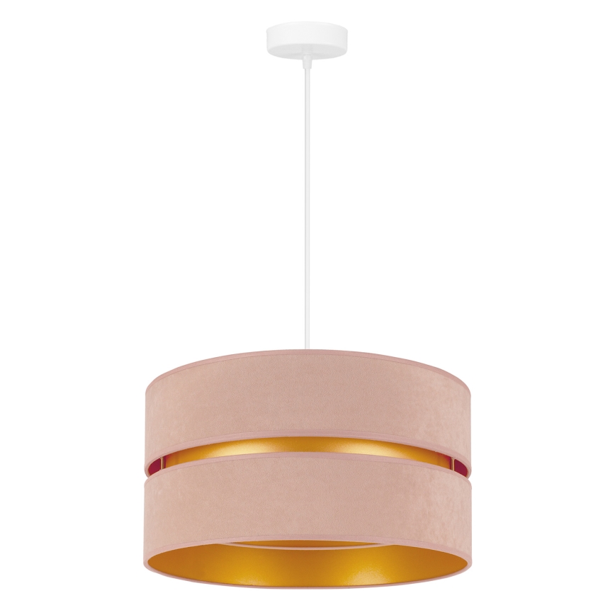 Duolla - Κρεμαστό φωτιστικό οροφής DUO 1xE27/15W/230V διάμετρος 40 cm μπεζ