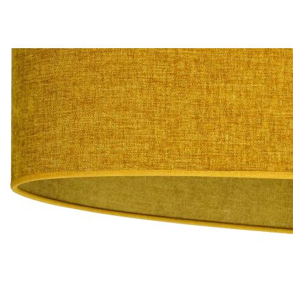 Duolla - Κρεμαστό φωτιστικό οροφής OVAL 1xE27/15W/230V καφέ