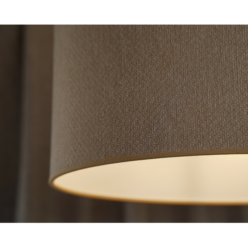 Duolla - Κρεμαστό φωτιστικό οροφής ROLLER ECO RECYCLING 1xE27/15W/230V διάμετρος 45 cm κρεμ