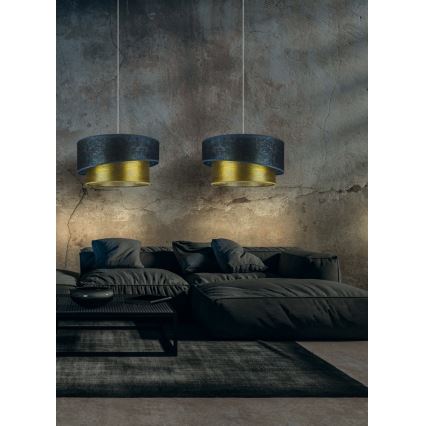 Duolla - Κρεμαστό φωτιστικό οροφής SHINE 1xE27/40W/230V διάμετρος 45 cm
