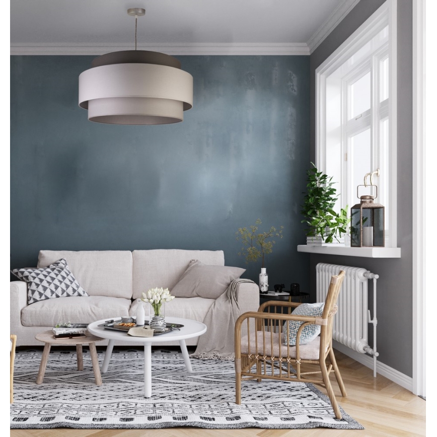 Duolla - Κρεμαστό φωτιστικό οροφής SPACE 1xE27/40W/230V διάμετρος 50 cm