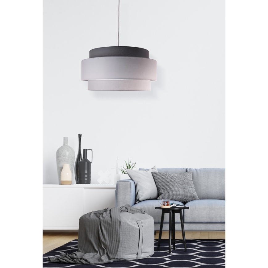 Duolla - Κρεμαστό φωτιστικό οροφής SPACE 1xE27/40W/230V διάμετρος 50 cm