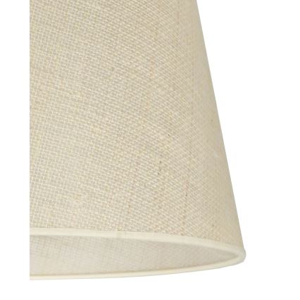 Duolla - Κρεμαστό φωτιστικό οροφής YUTE 1xE27/15W/230V διάμετρος 38 cm γκρι