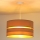 Duolla - Κρεμαστό φωτιστικό οροφής DUO 1xE27/15W/230V διάμετρος 40 cm μπεζ