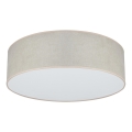 Duolla - LED Οροφιαίο φωτιστικό CORTINA LED/26W/230V διάμ. 45 εκ. 4000K μπεζ