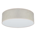 Duolla - LED Οροφιαίο φωτιστικό CORTINA LED/26W/230V διάμ. 45 εκ. 4000K μπεζ