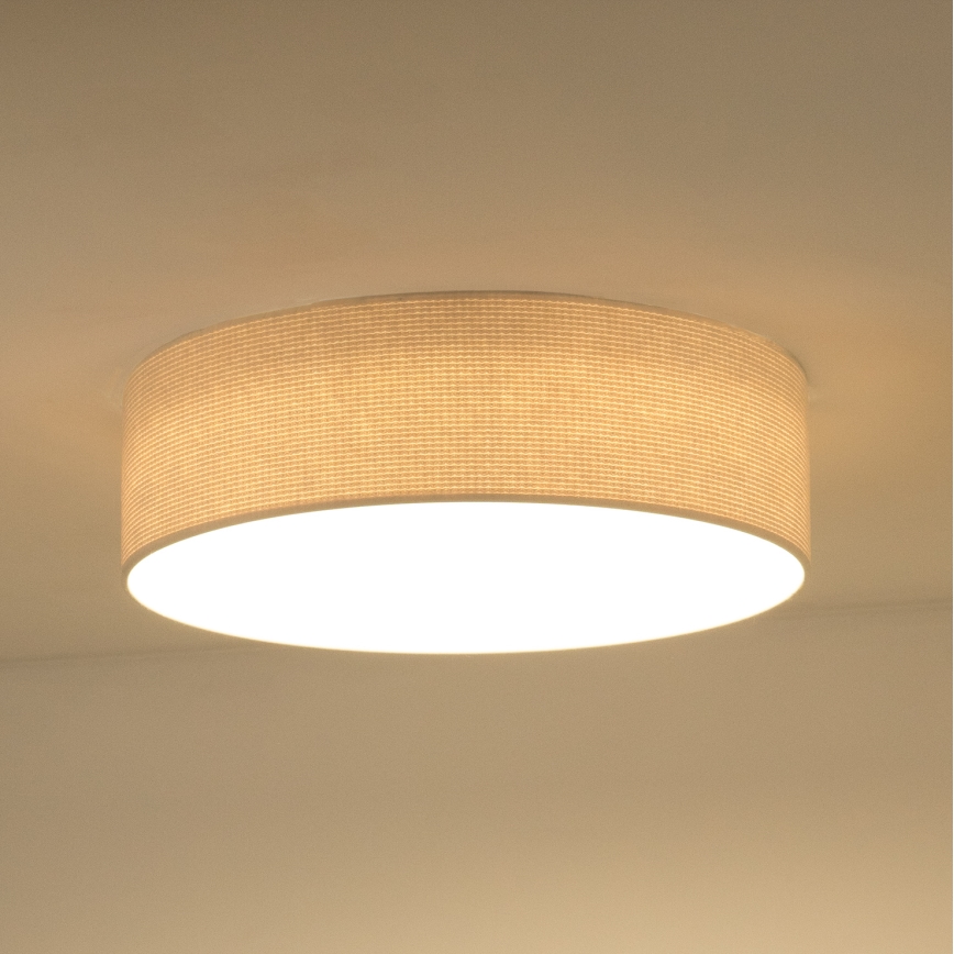 Duolla - LED Οροφιαίο φωτιστικό CORTINA LED/26W/230V διάμ. 45 εκ. 4000K κρεμ
