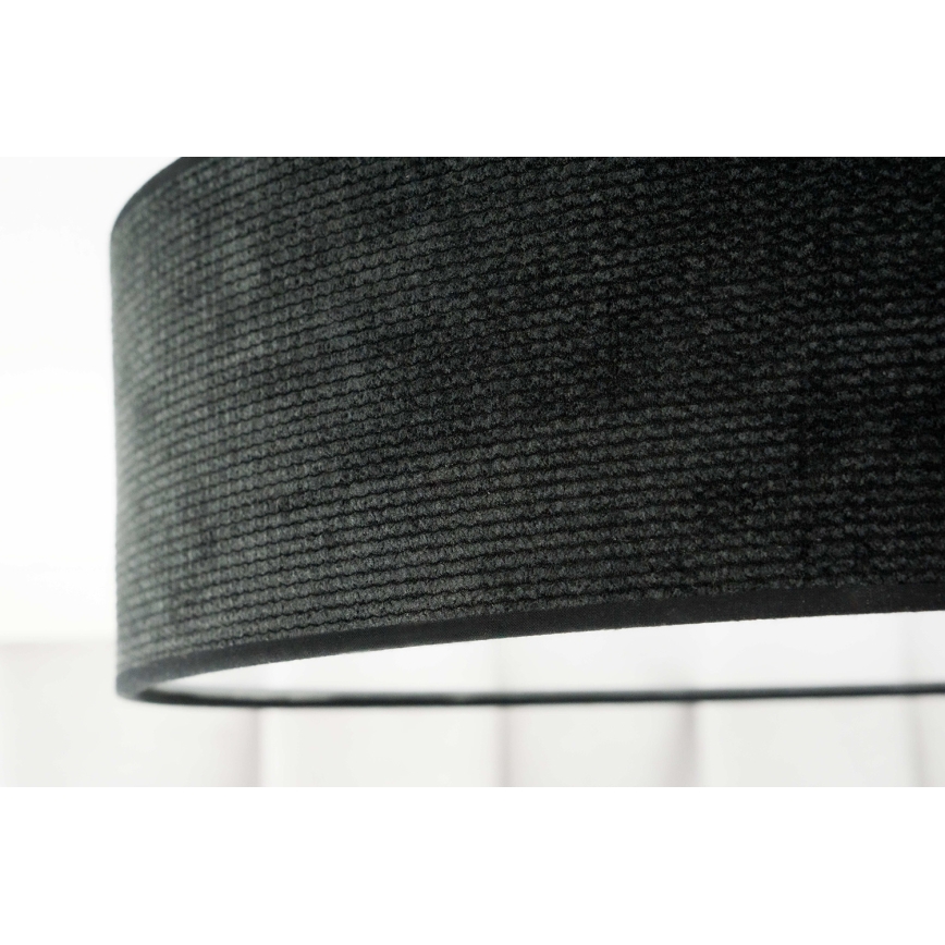 Duolla - LED Οροφής Φωτιστικό CORTINA LED/26W/230V διάμ. 45 εκ. 4000K μαύρο