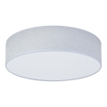 Duolla - LED Οροφής Φωτιστικό CORTINA LED/26W/230V διάμ. 30 εκ. 4000K γκρι