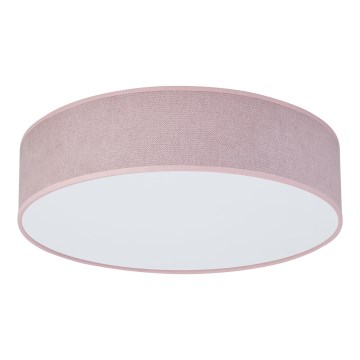 Duolla - LED Οροφιαίο φωτιστικό CORTINA LED/26W/230V διάμ. 30 εκ. 4000K ροζ