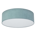 Duolla - LED Οροφιαίο φωτιστικό CORTINA LED/26W/230V διάμ. 45 εκ. 4000K τιρκουάζ