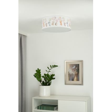 Duolla - Παιδικό οροφής φωτιστικό LED CORTINA LED/26W/230V διάμ. 40 εκ. 4000K