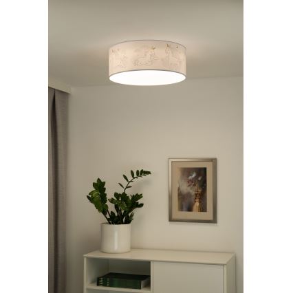 Duolla - Παιδικό οροφής φωτιστικό LED CORTINA LED/26W/230V διάμ. 40 εκ. 4000K