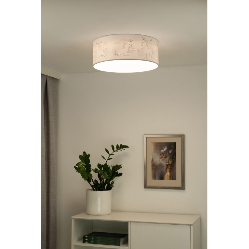 Duolla - Παιδικό οροφής φωτιστικό LED CORTINA LED/26W/230V διάμ. 40 εκ. 4000K